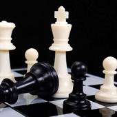 哥俩好儿童小中大号折叠塑胶便携磁性比赛国际象棋学校培训班用棋