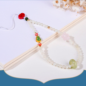 遇见你 幸运｜七轮好运手机链 T然水晶护佑法器