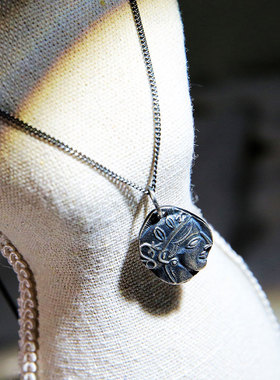 遇见你的幸运银币雅典娜智慧女神