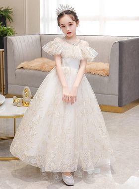 女童婚礼连衣裙公主演出服