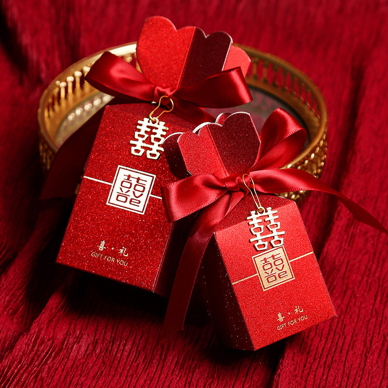 2026新款喜糖盒子礼盒婚庆中国风婚礼欧式糖果盒创意包装纸盒结婚