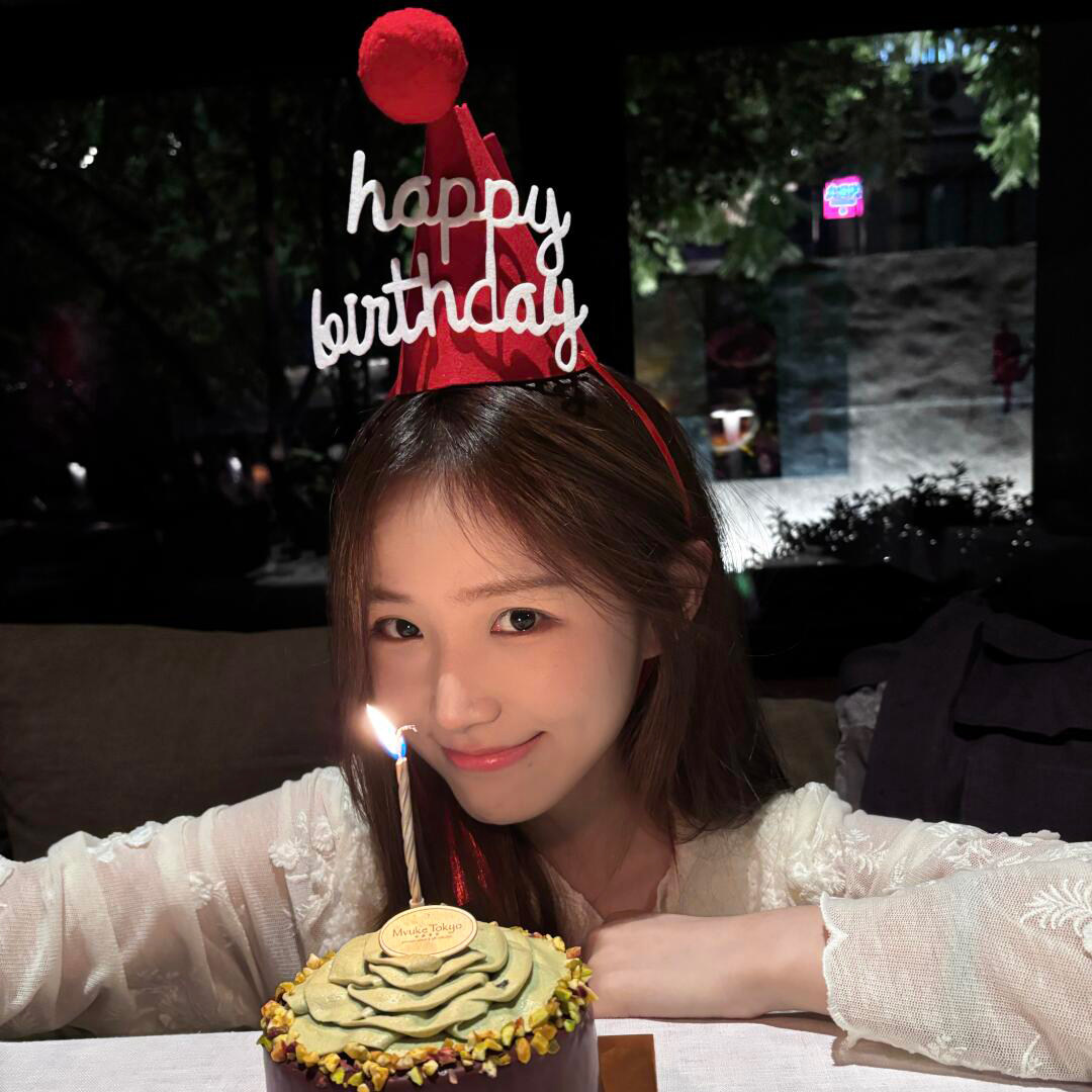 甜美ins风Happybirthday生日帽发绳头饰女派对拍照氛围感道具装饰