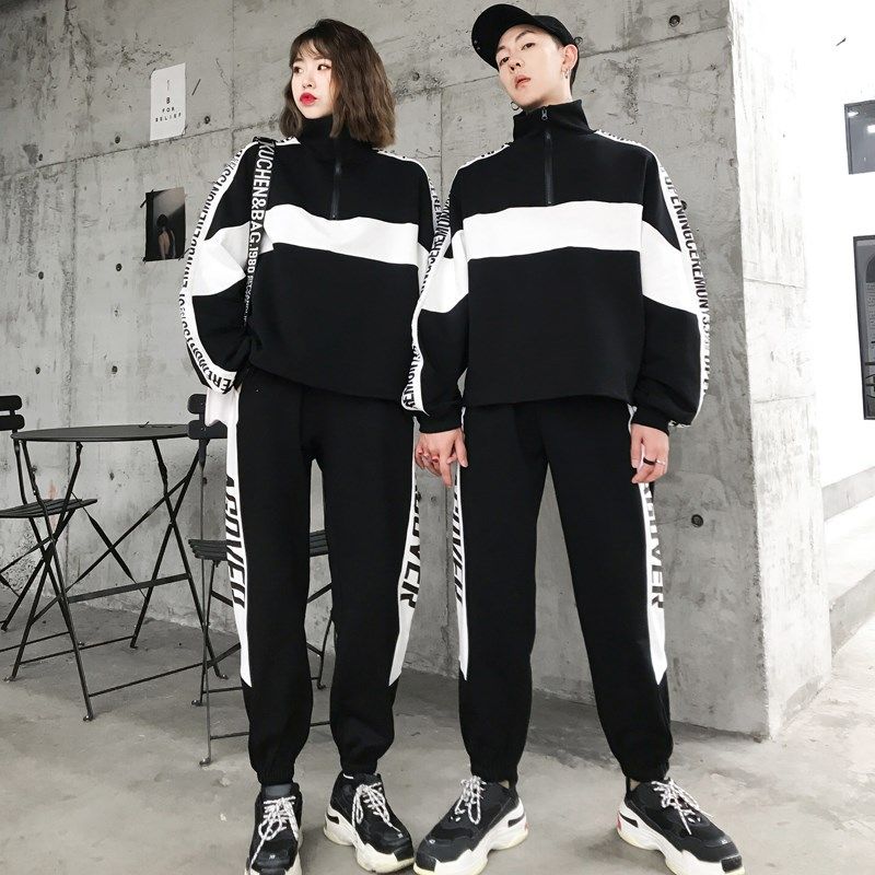 成人爵士舞蹈服装嘻哈街舞套装男女鬼步舞演出服宽松练功服两件套|ruв категории Женская одежда, костюм/студенты школьную форму/обмундирования, досуг, спортивный костюм - от Buy2taobao.com для оказания профессиональной услуги покупки агента Taobao