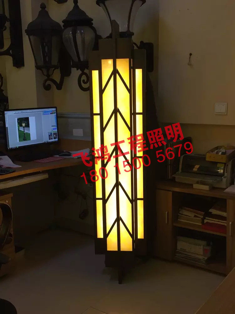 户外外墙壁灯欧式壁灯 防水酒店立柱仿云石壁灯室外壁灯景观灯