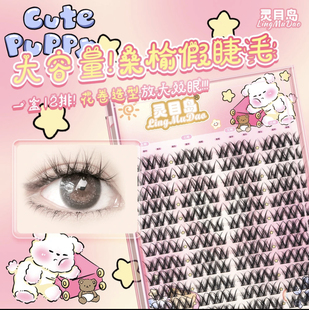 【 桑榆睫毛书】灵目岛假睫毛超大盒上镜款御姐风烟熏酷辣轻泰