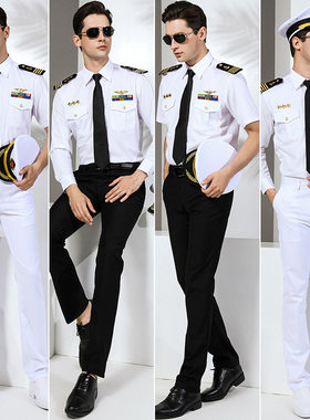 海员夜店肩章个性潮流空少制服