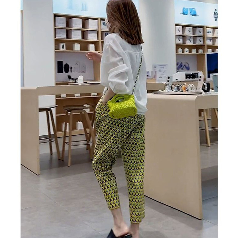 外穿新款设计感宽松显瘦春夏薄款直筒裤子女大码洋气九分休闲裤潮,女装/女士精品,休闲裤,淘宝优惠券,粉丝福利购,淘宝优惠卷