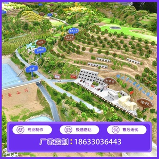 地质灾害应急沙盘模型定做地下水修复沙盘定做气象站沙盘模型定制