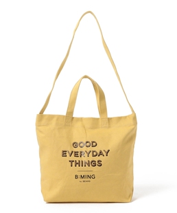 BEAMS日本原厂真品复古森女文艺田园帆布印字母女单肩斜挎手提包