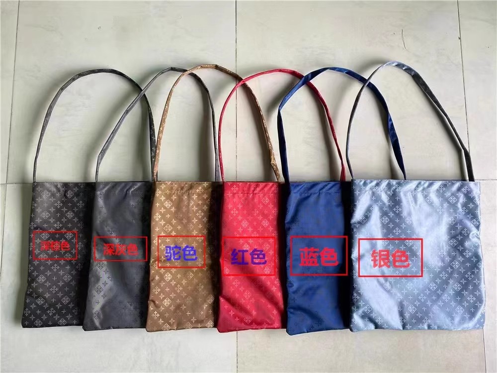 EARTHMADE单肩斜挎包提花布中号