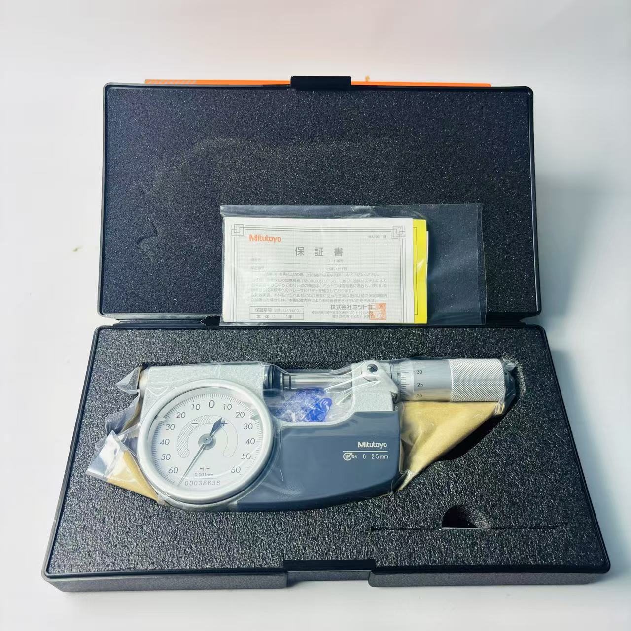 快测杠杆千分尺510-141日本三丰