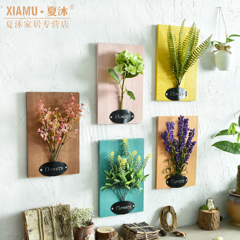 美式乡村木板花艺仿真植物组合立体相框壁挂背景墙面家居装饰品在类目 家居饰品, 壁饰中 - 来自Buy2taobao.com提供专业的淘宝代购服务