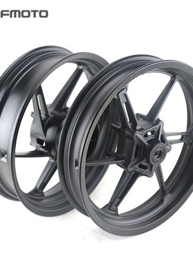 CFMOTO摩托车原厂配件春风450SR前后轮辋组合CF450NK前后钢圈轮鼓