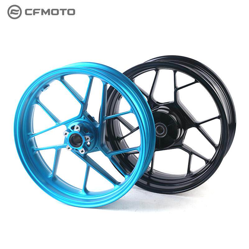 CFMOTO摩托车原厂配件春风675SR前后轮辋组合CF650-10钢圈  轮毂