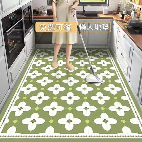 厨房地垫防油防滑可擦免洗pvc