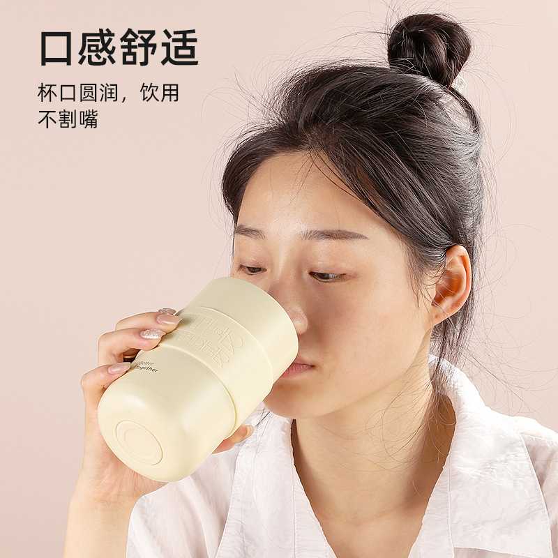 提锁保温杯食品级316提手男女