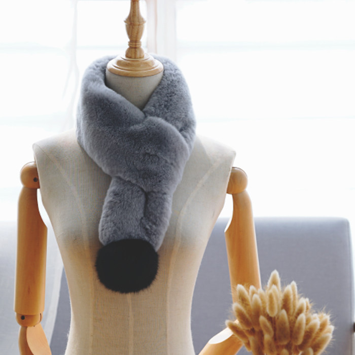 [御皮坊]整皮獭兔毛韩版皮草围巾女毛真皮草双面围脖秋冬狐狸毛球,服饰配件/皮带/帽子/围巾,围巾/丝巾/披肩,淘宝优惠券,粉丝福利购,淘宝优惠卷