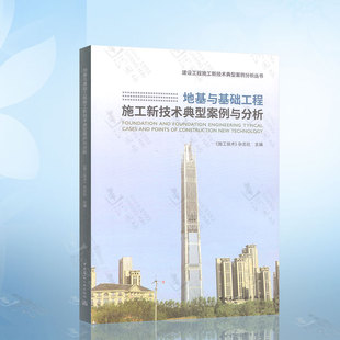中国建筑工业出版 地基与基础工程施工新技术典型案例与分析 杂志社 9787112232574 施工技术 社
