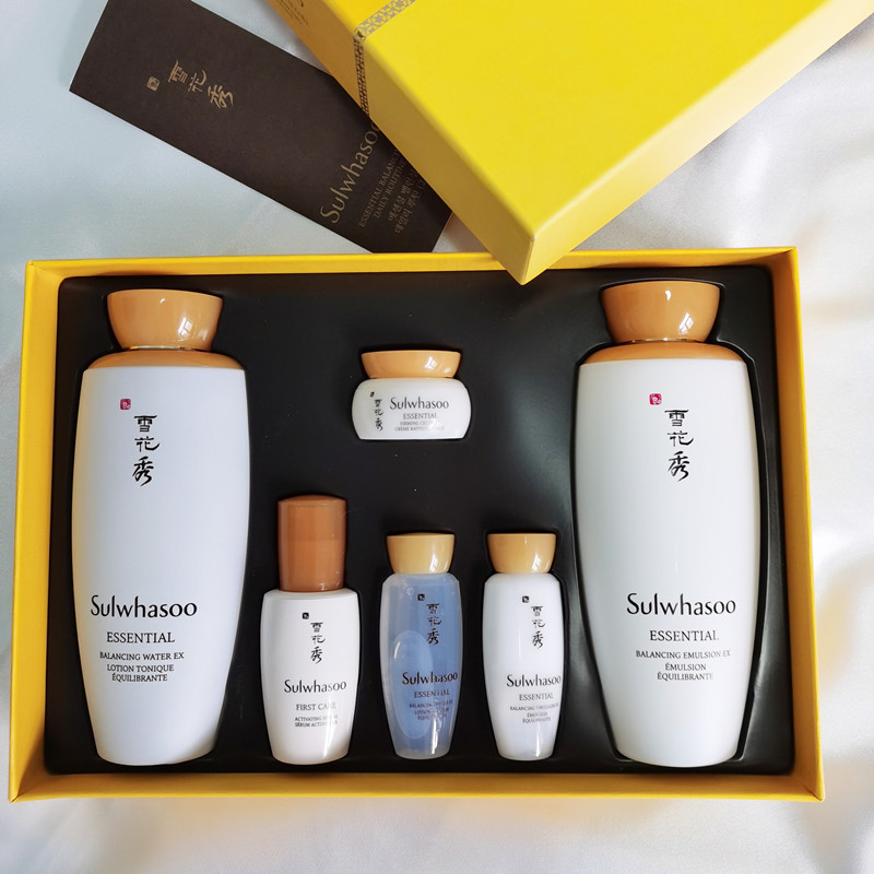 sulwhasoo雪花秀滋阴水乳面霜套装套盒两三件套滋润补水保湿现货