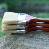 防静电 刷汽油老油老漆胶水食品不起卷 玉达复古刷100%猪鬃油漆刷