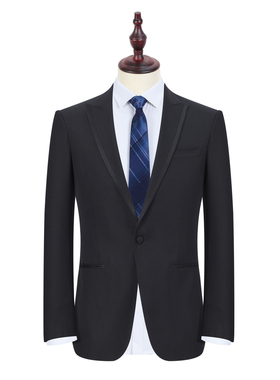 NXF11301-7单西 羊毛+桑蚕丝 男士春秋西服修身西装 后中开叉