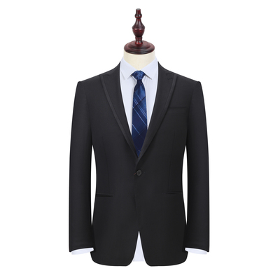 1059-1单西 羊毛90.7%+桑蚕丝9.3%春秋新款男士西服一扣羊毛西装