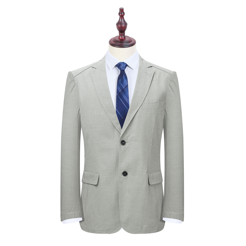 JD0302 棉100%~春夏新款男士便西纯棉单层二扣休闲西装男外套