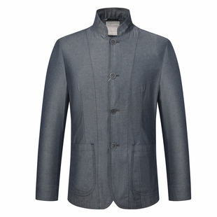 便西单层商务休闲西装 112121008 春秋男士 新款 男外套 迪法家