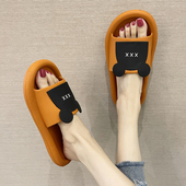 可爱拖鞋 女夏外穿ins潮时尚 平底防滑沙滩情侣凉拖鞋 2025新款 夏季