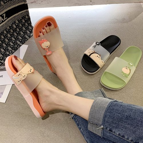 新款时尚风超火情侣防滑网红拖鞋