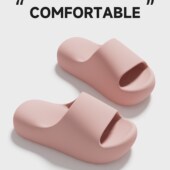 厚底eva拖鞋 男 室内家居防滑踩屎感凉拖鞋 女夏季 简约外穿2026新款