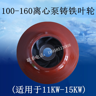 ISG100-160管道泵铸铁叶轮15KW