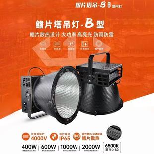 冠亚LED塔吊灯1000W2000瓦建筑工地工程照明户外防水探照投光大灯