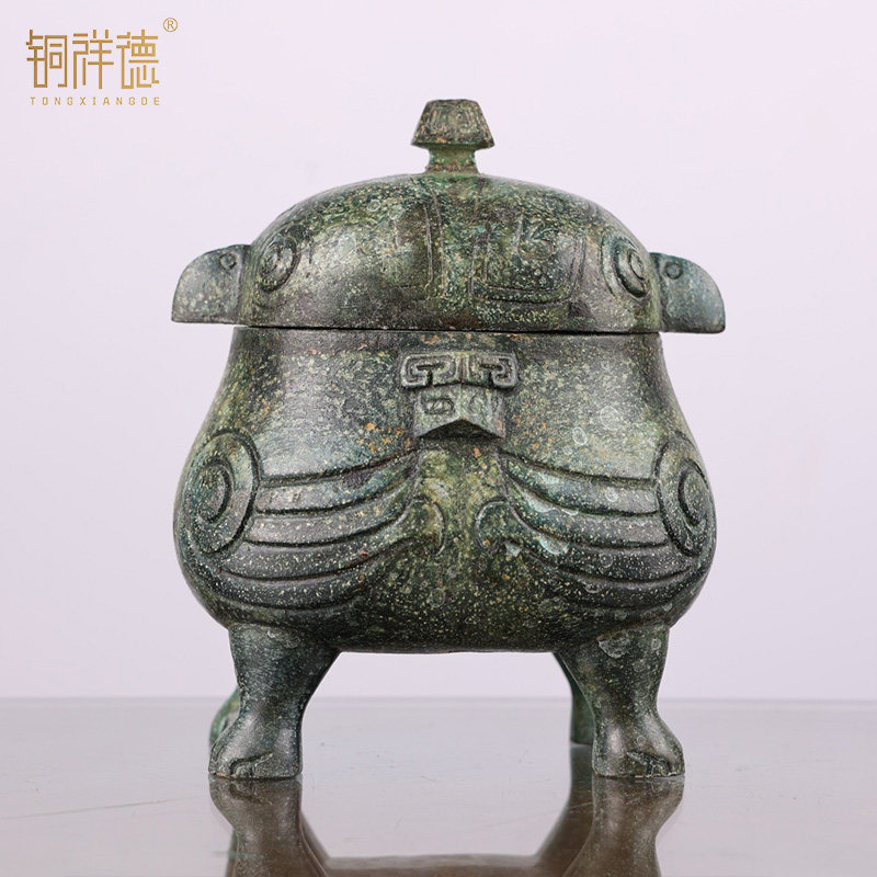 山西省博物馆及文创特小号文创产品鸮卣博物馆古玩收藏铜祥德制造