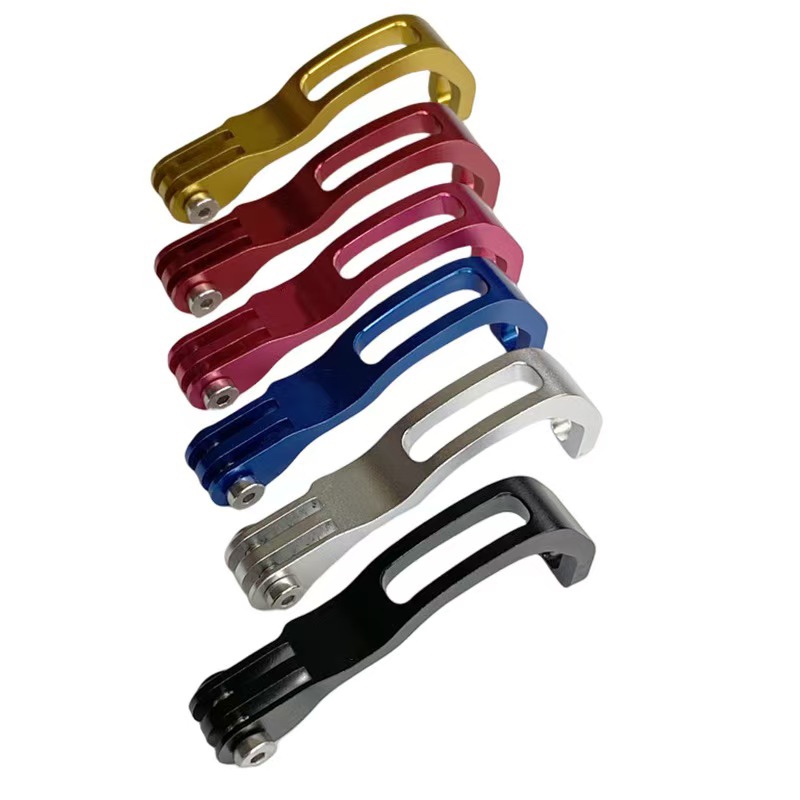 用于BROMPTON小布折叠/公路自行车前叉灯架猫眼加雪龙电筒GOPRO座