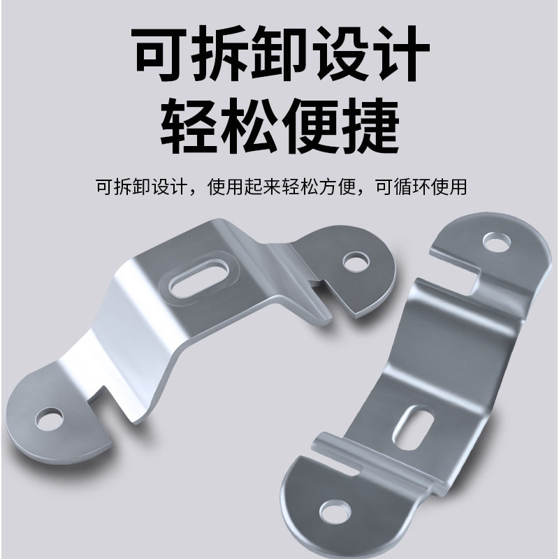 四分可拆卸软管不锈钢扳手卫浴进水管空心六角加厚扳手波纹管扳手