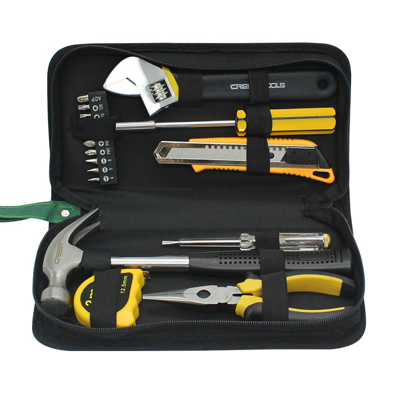 瑞德 工具包套装家用多功能维修组套18件组合 厂家直销团购批发