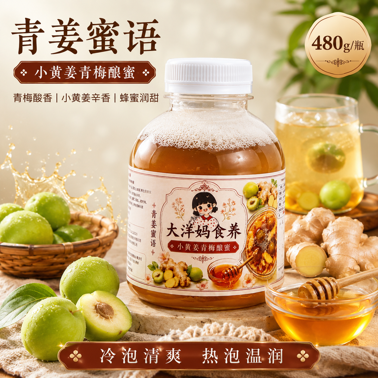小黄姜青梅酿蜜 | 野生土蜂蜜 | 野生悬崖蜜 | 纯正天然蜜