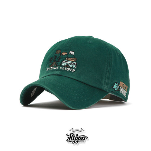 韩国刺绣休闲风百搭大码棒球帽