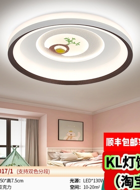 1017v/1021/1022新款护眼LED套餐组合吸顶灯卧室灯书房灯三色光