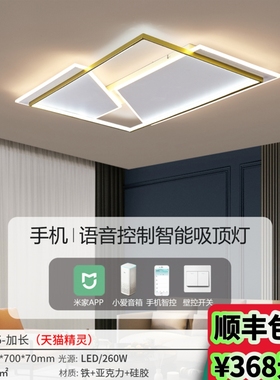 3065新款LED套餐组合吸顶灯客厅灯卧室灯现代智能三色变光