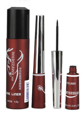 包邮华莎ce2 轻盈明亮眼线液黑色硬头软刷持久速干超细不晕妆