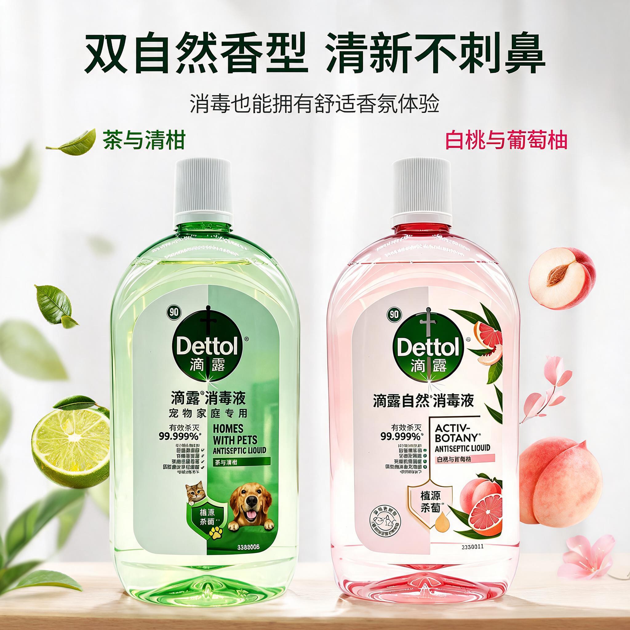 滴露消毒液1L杀菌除螨母婴用图片