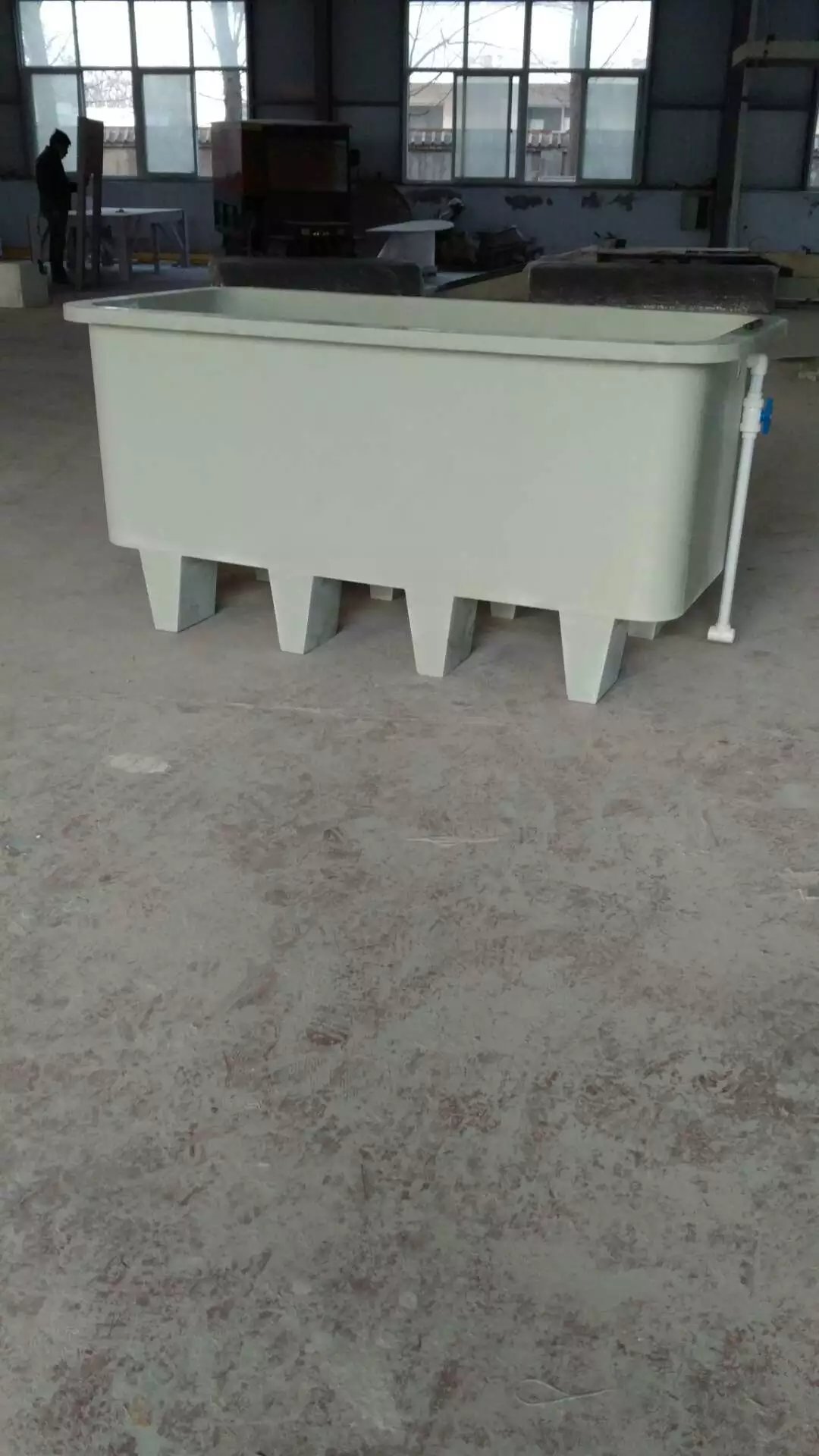 玻璃钢水槽 玻璃钢水池 玻璃钢养鱼池 金鱼锦鲤暂养池 商场钓鱼池