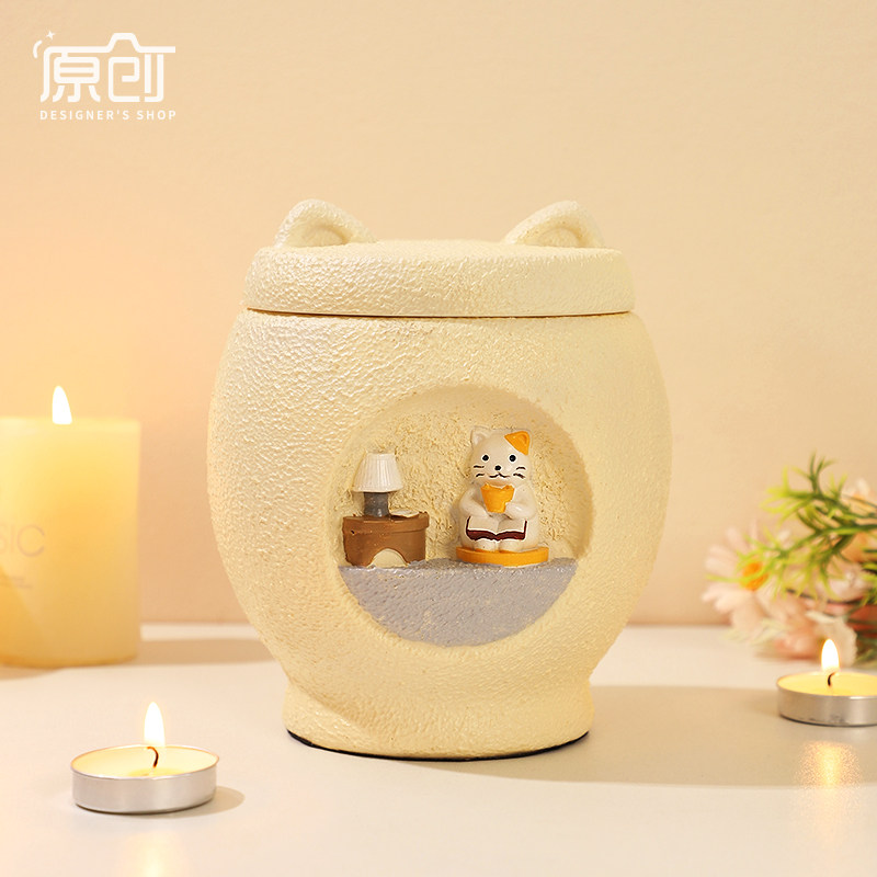 宠物骨灰盒狗狗猫咪纪念罐宠物离世火化骨灰罐防潮密封罐殡葬用品