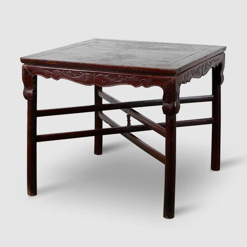 华伦正品古典老物件中式可拆卸复古老方桌家用实木玄关桌明清家具