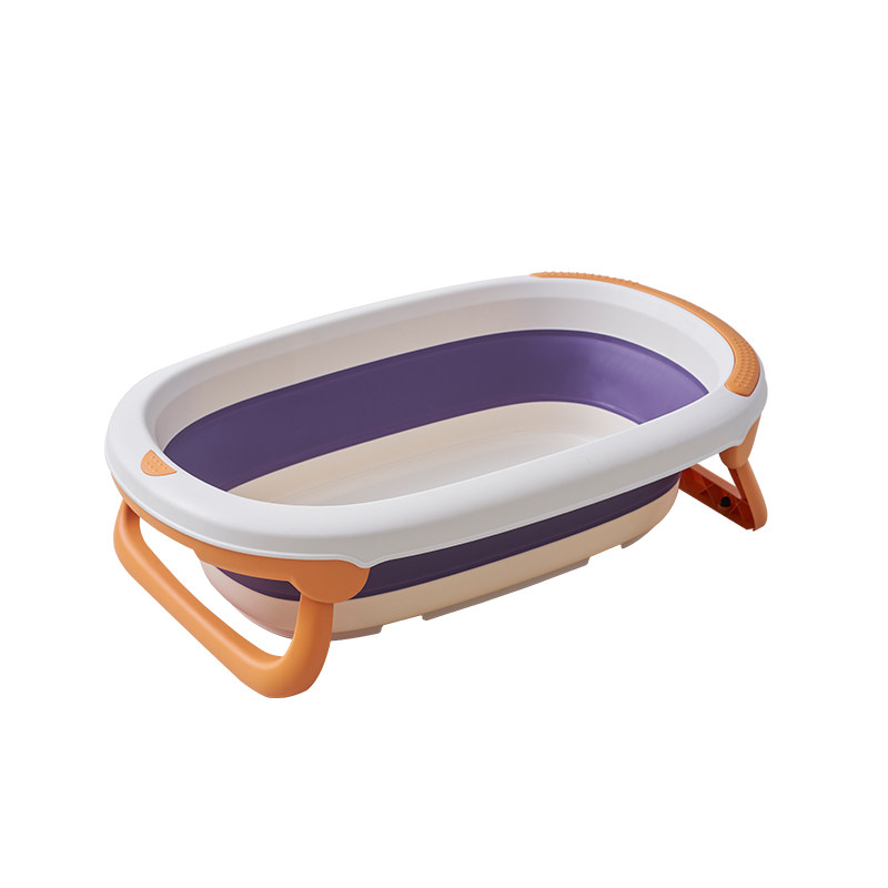 日康婴儿洗澡盆可折叠儿童大号澡盆新生幼儿0一3岁可坐躺宝宝浴盆