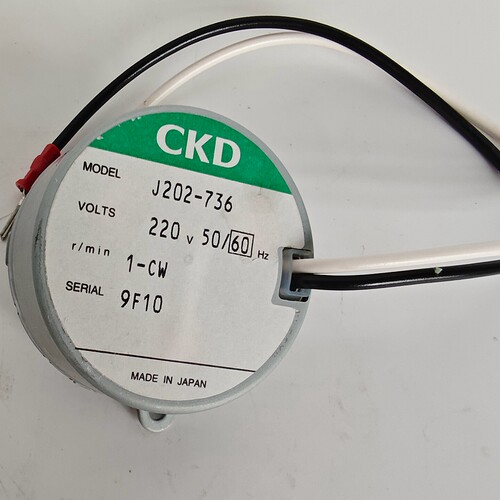 日本原装全新CKD电机J205-163
