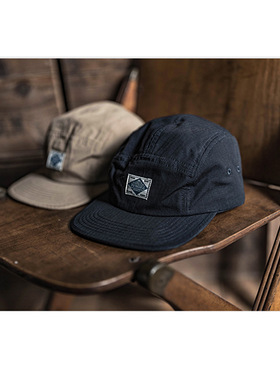 NON STOCK平毡帽TCU防刮布5片帽日系复古街头潮流鸭舌帽工装帽男