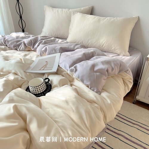 夏季爆款丨清凉一夏。冰丝四件套